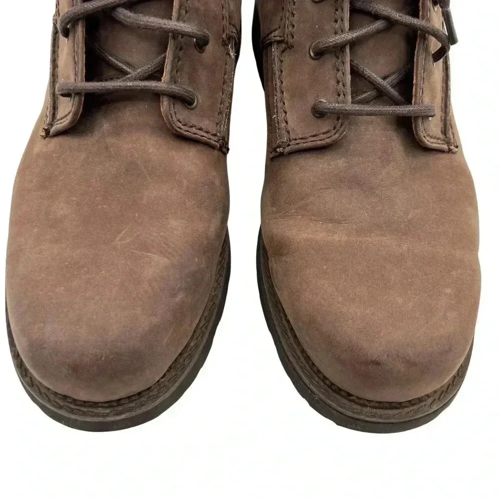 Rocky Mens 10W Brown 864 Gore-Tex Steel Toe Leather Outdoor Work Boots Hiking